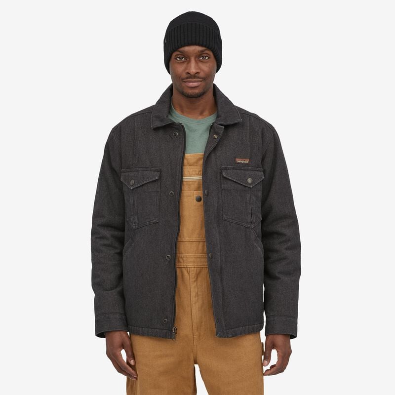 Patagonia Men's Iron Forge Hemp® Canvas Ranch Jacket - Ink Black