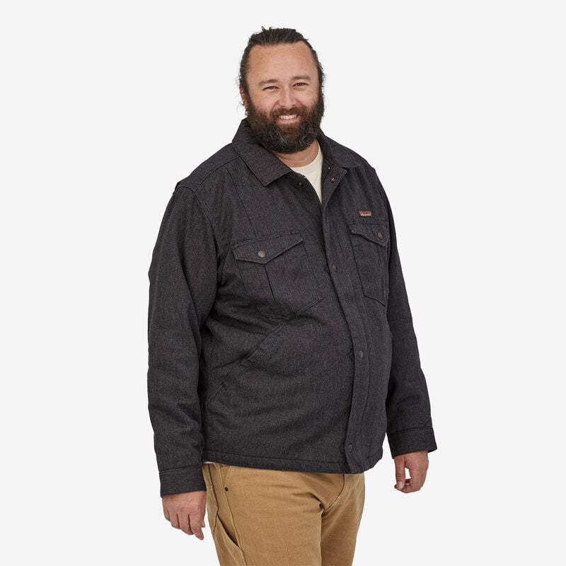 Patagonia Men's Iron Forge Hemp® Canvas Ranch Jacket - Ink Black