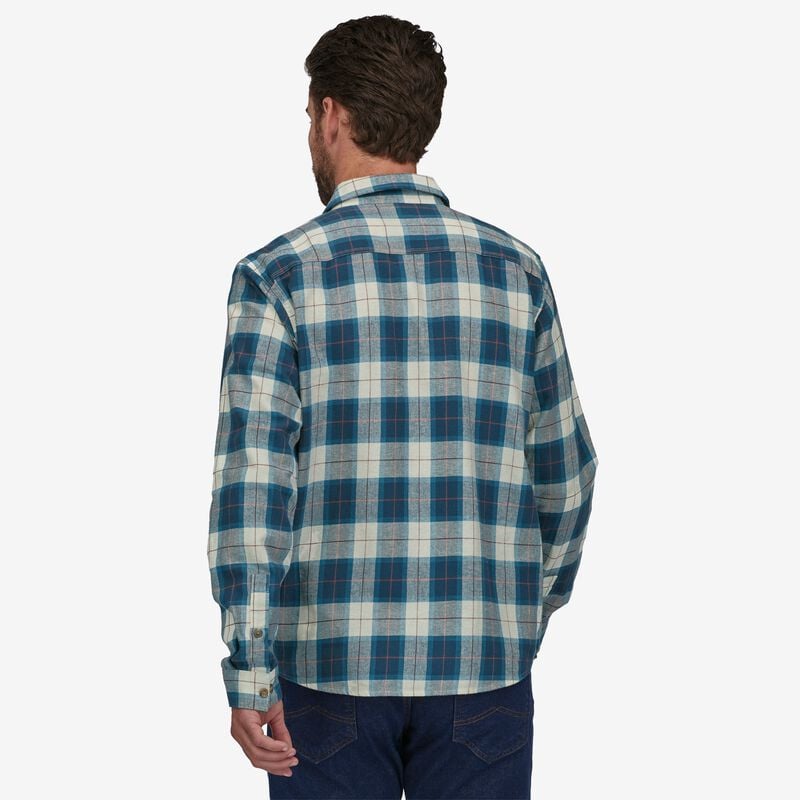 Patagonia Men's Long-Sleeved Cotton in Conversion Fjord Flannel Shirt - Libbey: New Navy