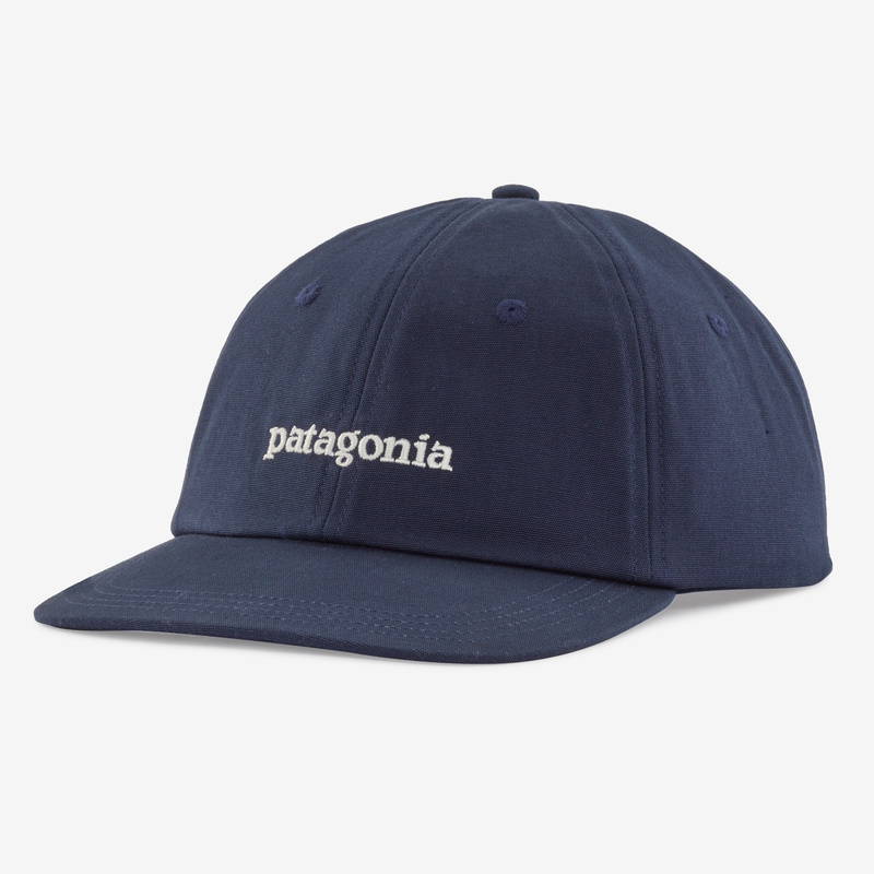 Patagonia Fitz Roy Icon Trad Cap - Text Logo: New Navy