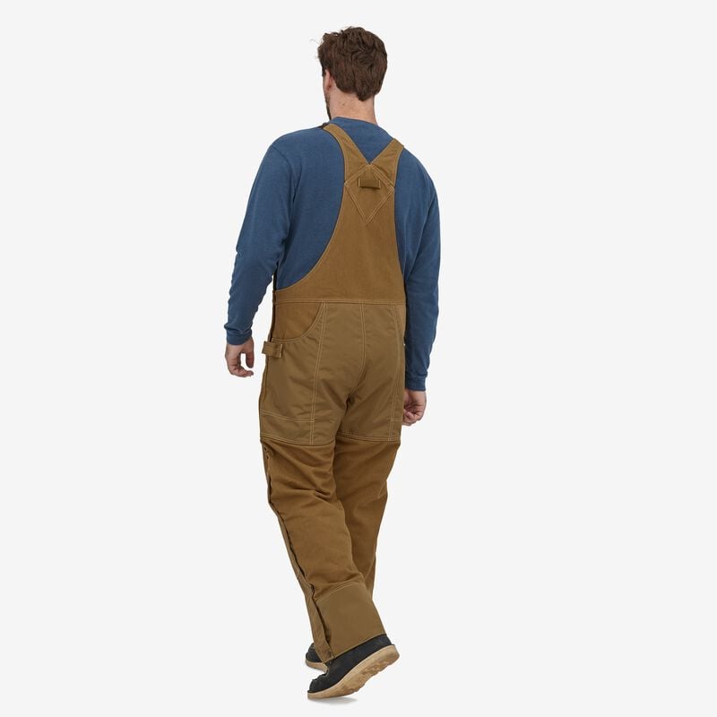 Patagonia Men's Iron Forge Hemp® Canvas Insulated Overalls - Regular - Coriander Brown