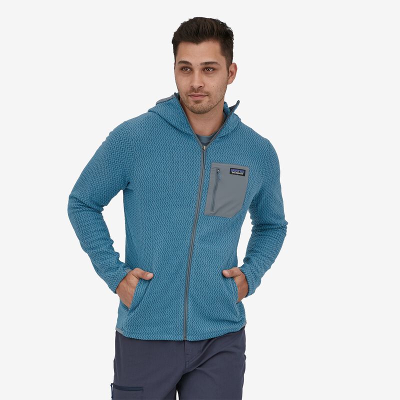 Patagonia Men's R1® Air Full-Zip Hoody - Wavy Blue