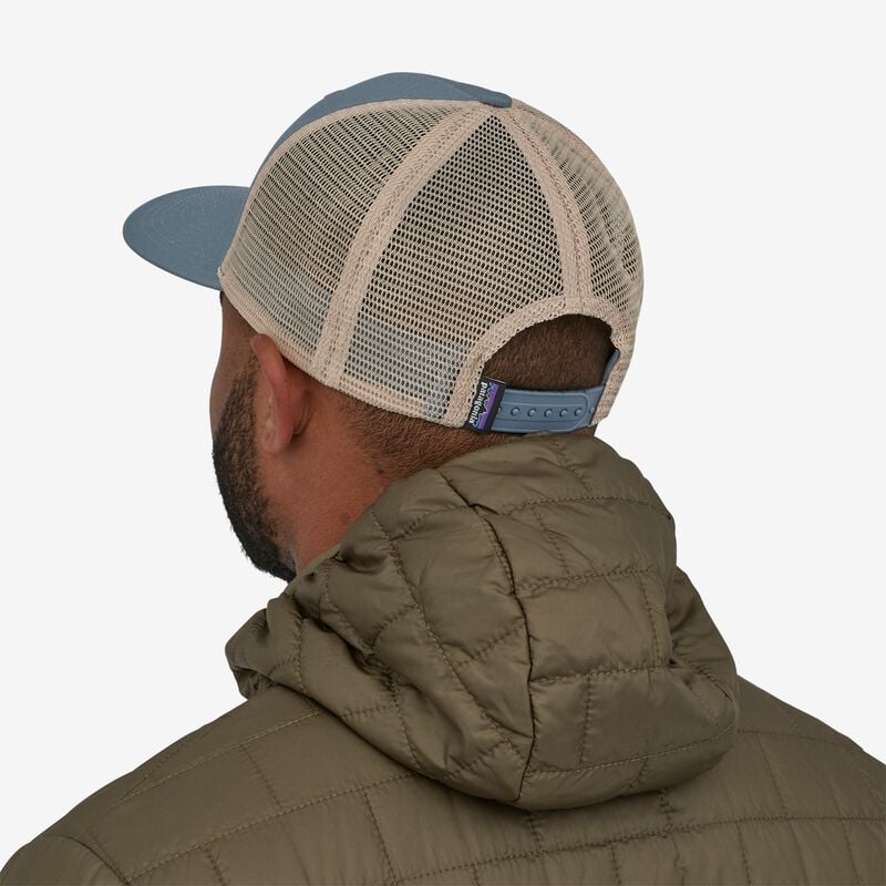 Patagonia Take a Stand Trucker Hat - Wild Grizz: Plume Grey