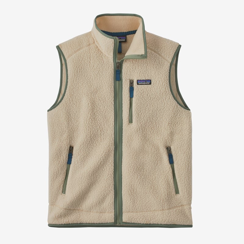 Patagonia Men's Retro Pile Fleece Vest - Dark Natural
