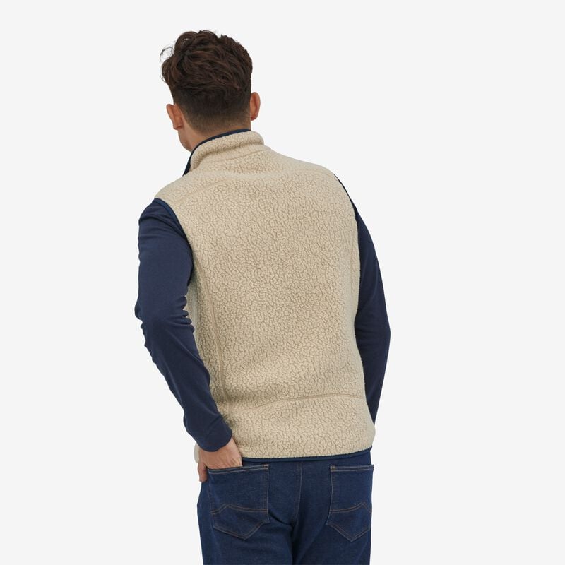 Patagonia Men's Retro Pile Fleece Vest - Dark Natural