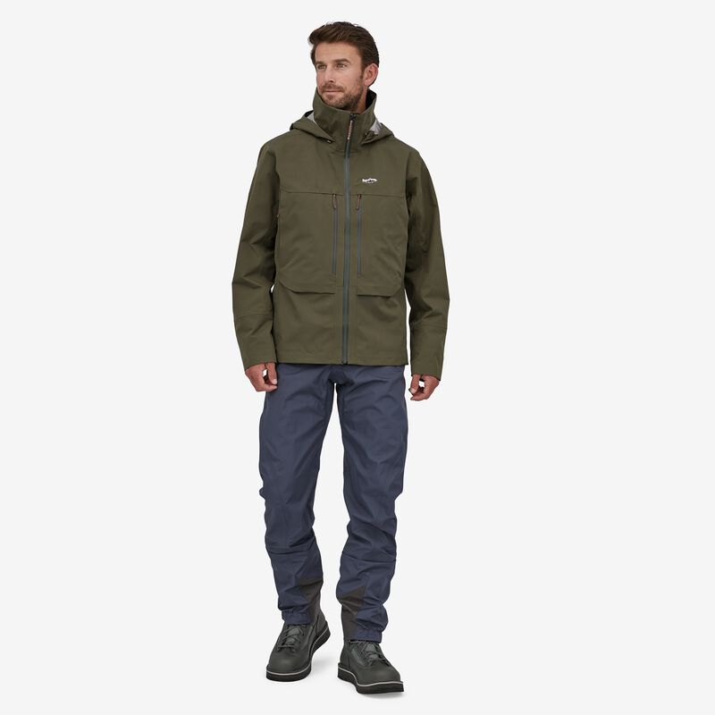 Patagonia Men's Swiftcurrent™ Wading Jacket - Basin Green