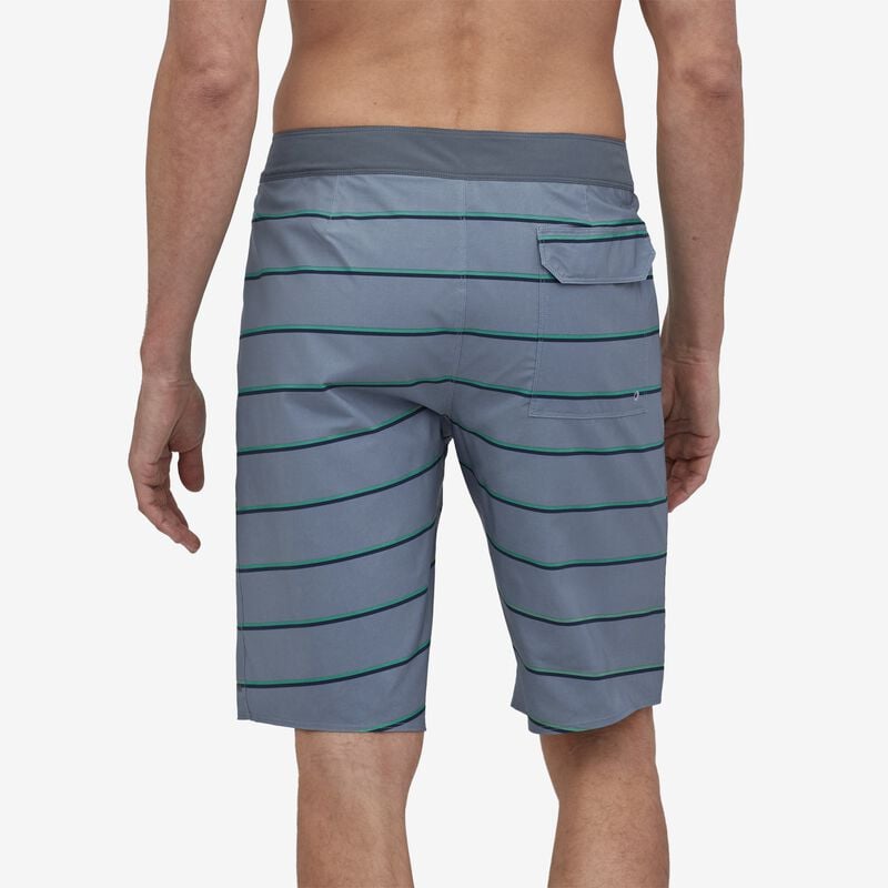 Patagonia Men's Hydropeak Boardshorts - 21" - Stranded Stripe: Light Plume Grey