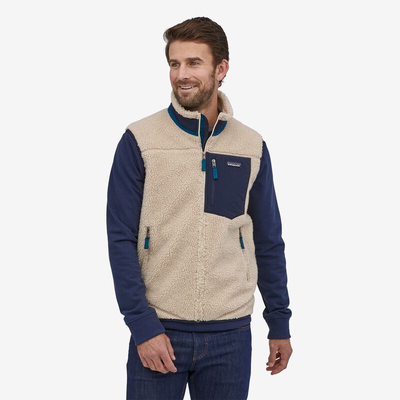 Patagonia Men's Classic Retro-X® Fleece Vest - Natural