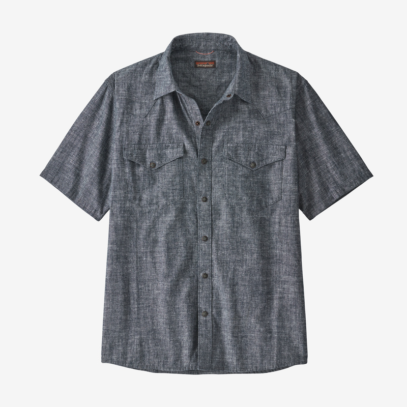 Patagonia Men's Western Snap Shirt - Chambray: New Navy
