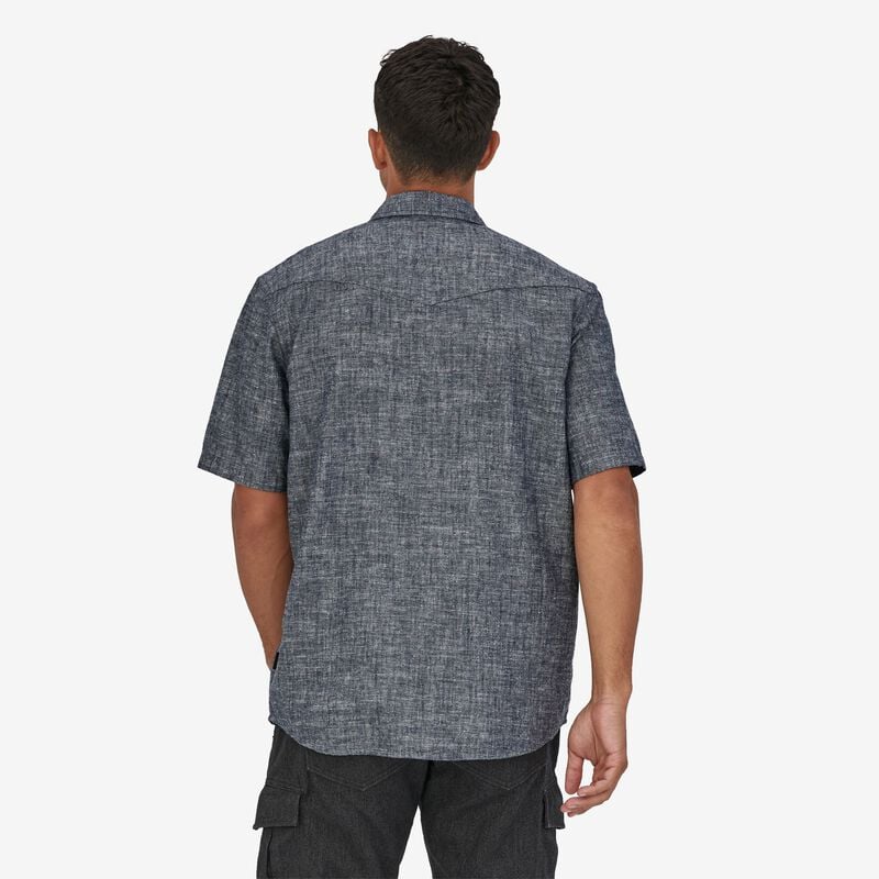 Patagonia Men's Western Snap Shirt - Chambray: New Navy