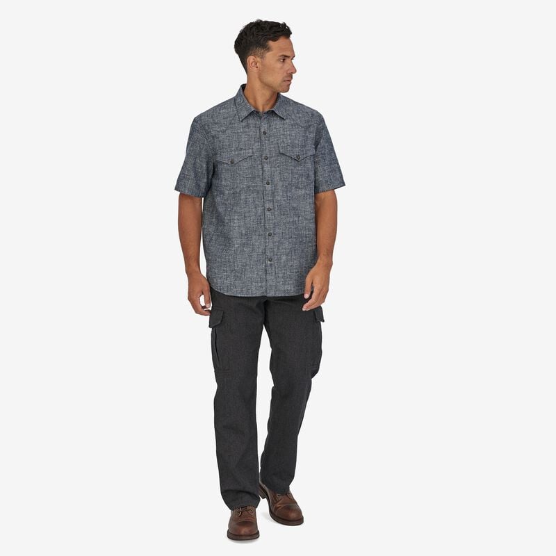 Patagonia Men's Western Snap Shirt - Chambray: New Navy