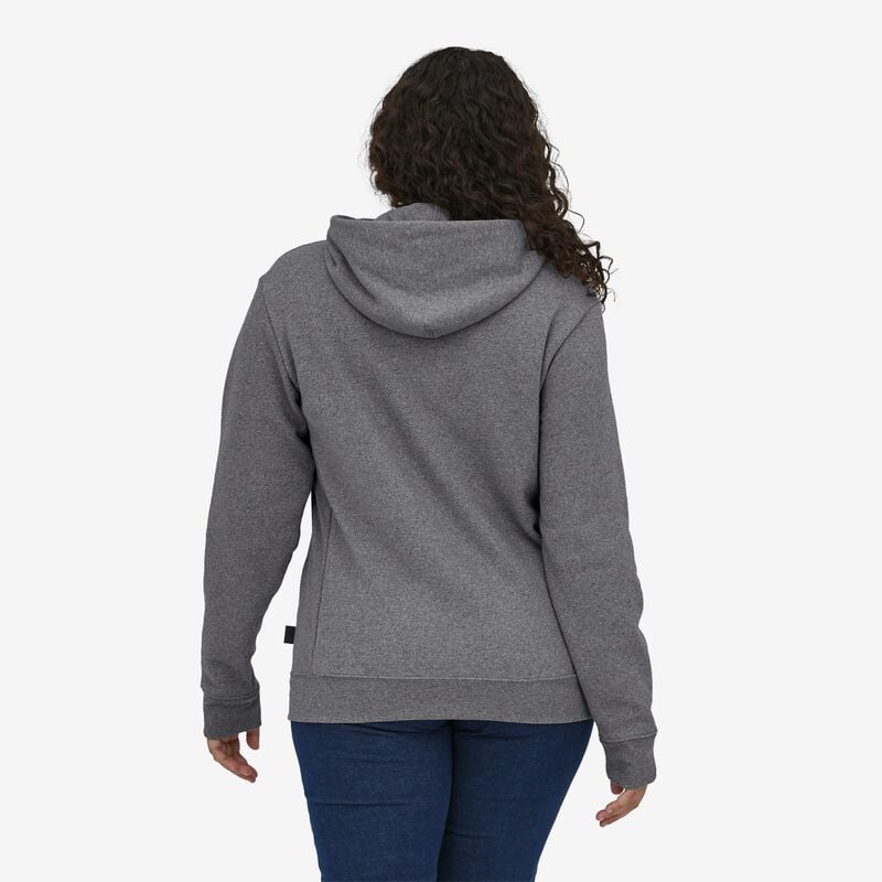 Patagonia Line Logo Ridge Stripe Uprisal Hoody - Plume Grey