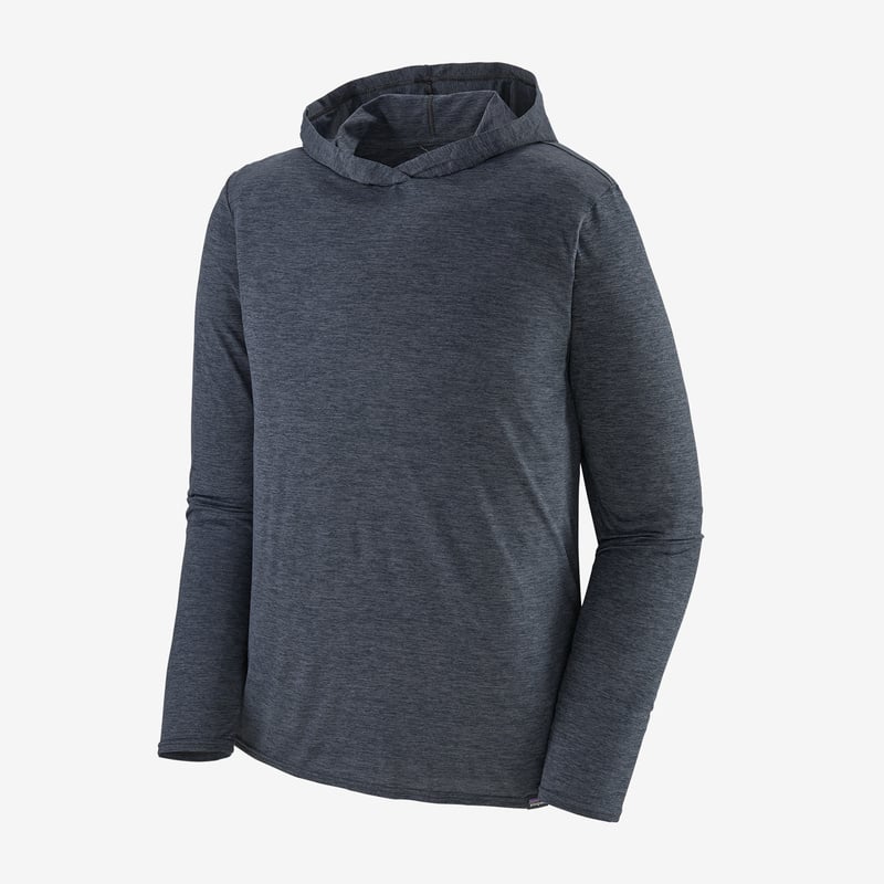 Patagonia Men's Capilene® Cool Daily Hoody - Smolder Blue - Light Smolder Blue X-Dye