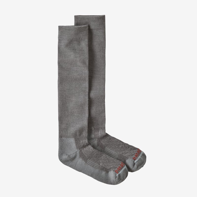 Patagonia Lightweight Merino Performance Knee Socks - Feather Grey