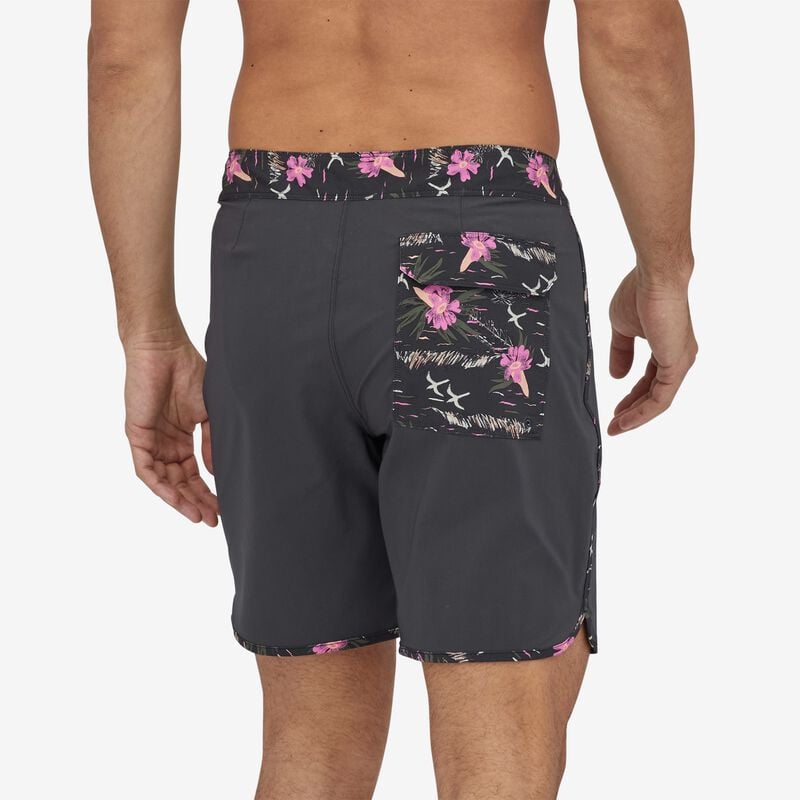 Patagonia Men's Hydropeak Scallop Boardshorts - 18" - Ink Black w/Faria Multi HZ
