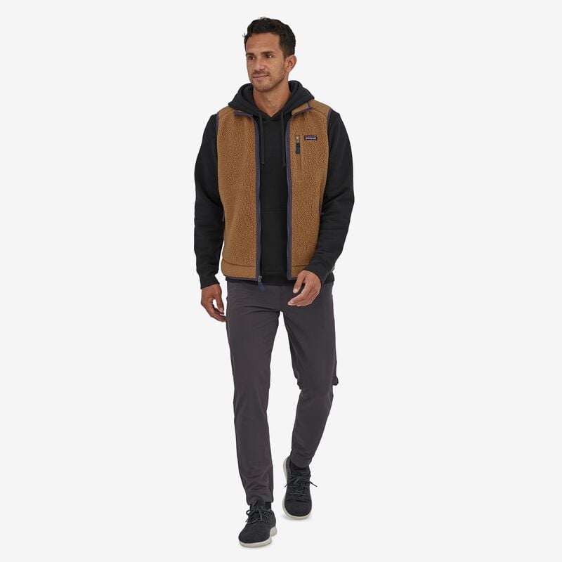 Patagonia Men's Retro Pile Fleece Vest - Bear Brown