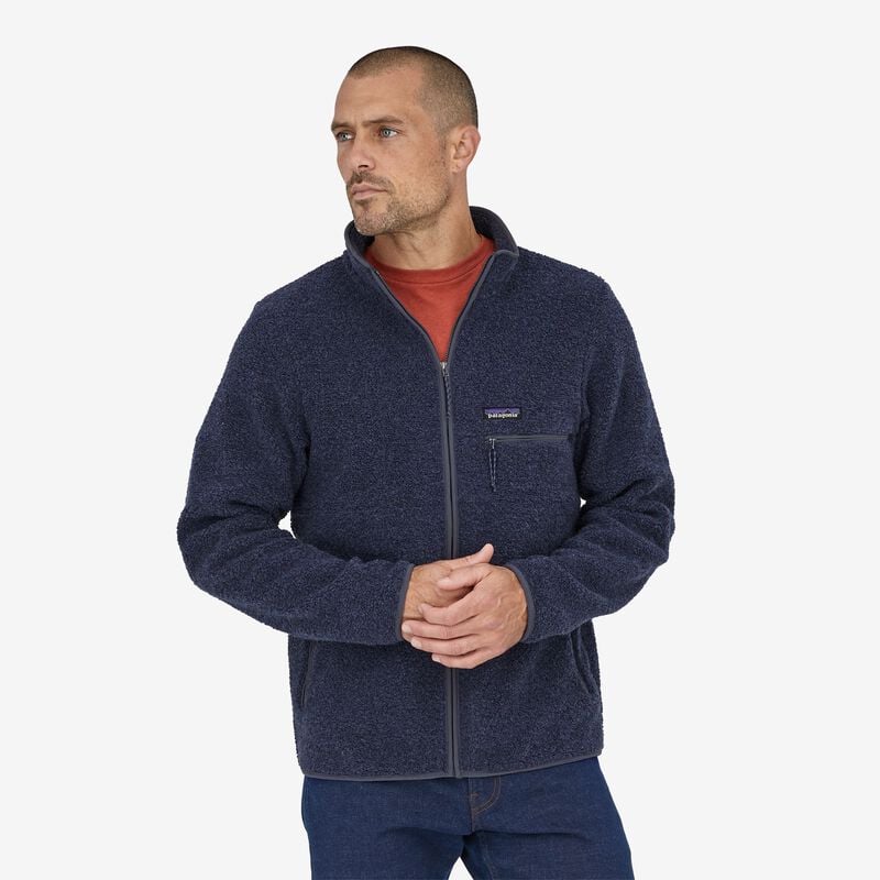 Patagonia Men's Reclaimed Fleece Jacket - Smolder Blue