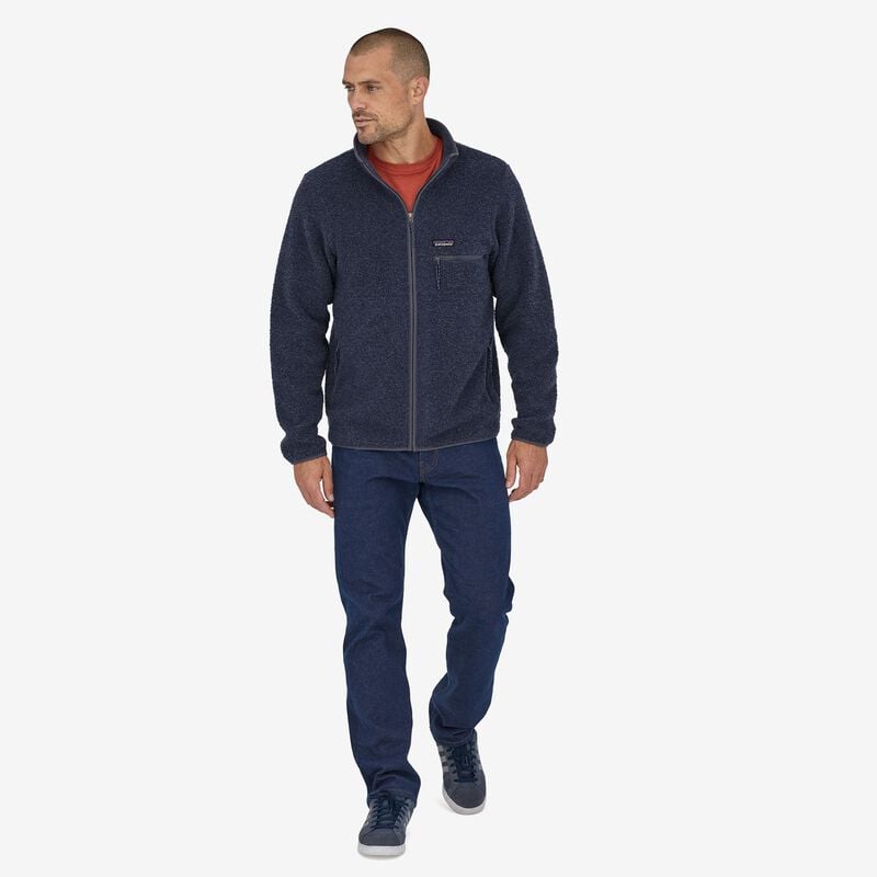 Patagonia Men's Reclaimed Fleece Jacket - Smolder Blue