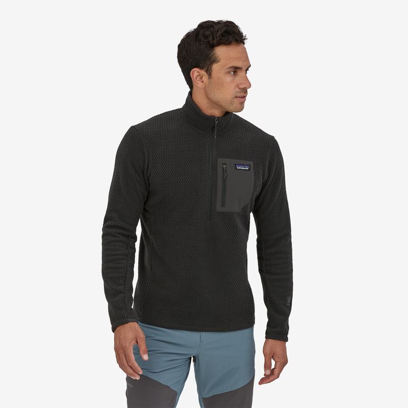Patagonia Men's R1® Air Zip-Neck - Black