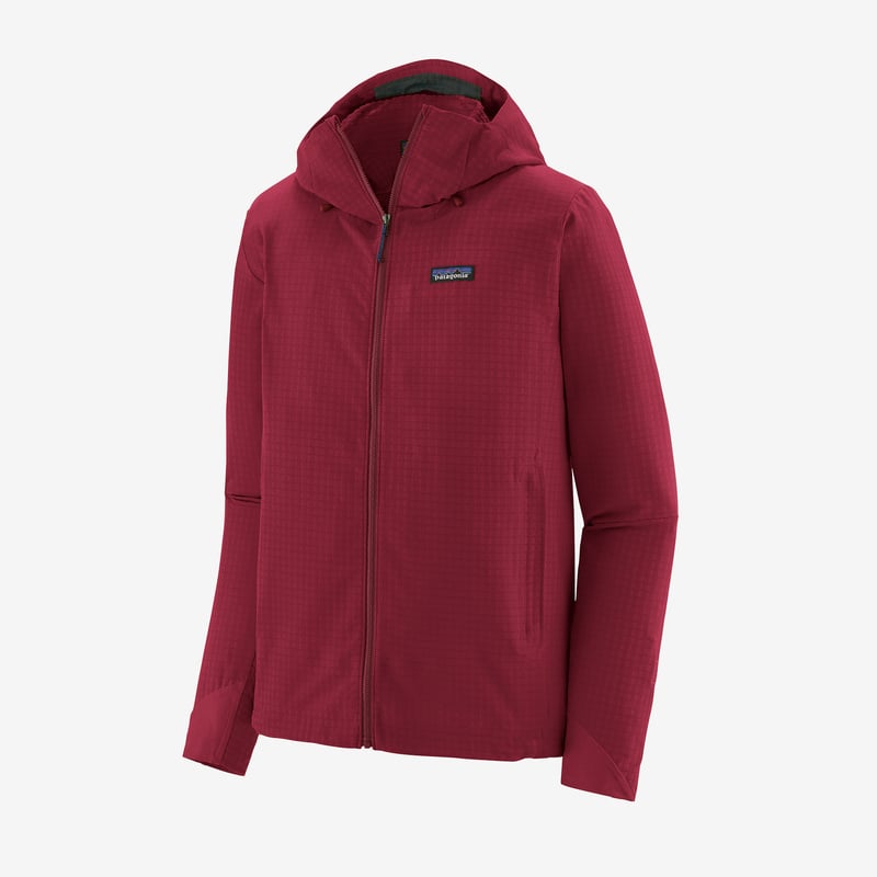 Patagonia Men's R1® TechFace Hoody - Wax Red