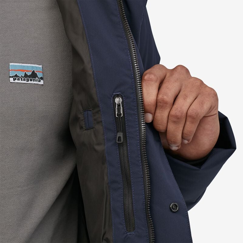Patagonia Men's Jackson Glacier Parka - Navy Blue