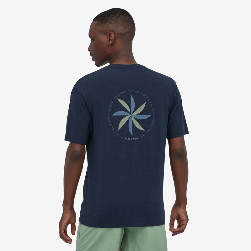Patagonia Men's Tee-Cycle™ T-Shirt - Yucca Flow: Garden Green