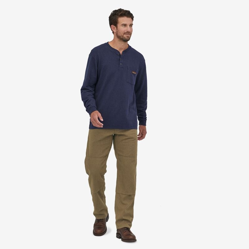 Patagonia Men's Iron Forge Hemp® Canvas Double Knee Pants - Short - Dark Ash