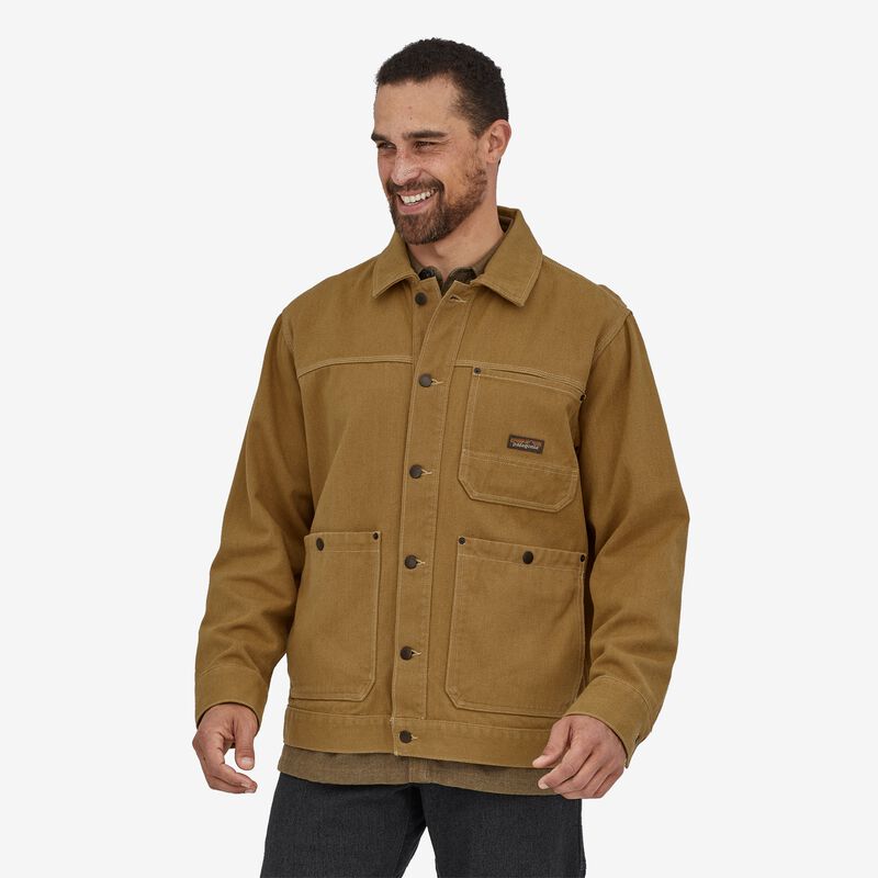 Patagonia Men's Iron Forge Hemp® Canvas Chore Coat - Coriander Brown