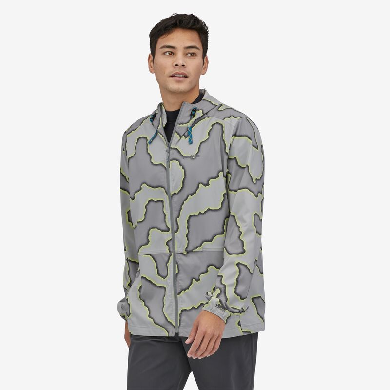 Patagonia Men's Stretch Terre Planing Hoody - Clouds: Salt Grey