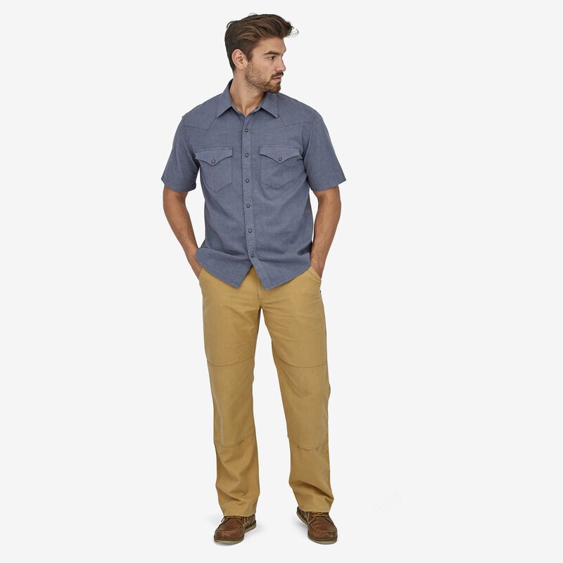 Patagonia Men's All Seasons Hemp Canvas Double Knee Pants - Long - Rattan