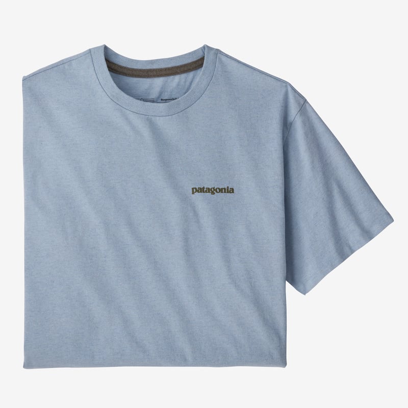 Patagonia Fitz Roy Icon Responsibili-Tee® - Steam Blue