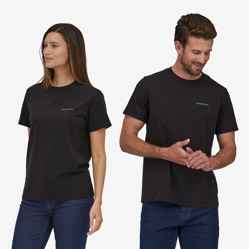 Patagonia Fitz Roy Icon Responsibili-Tee® - Steam Blue