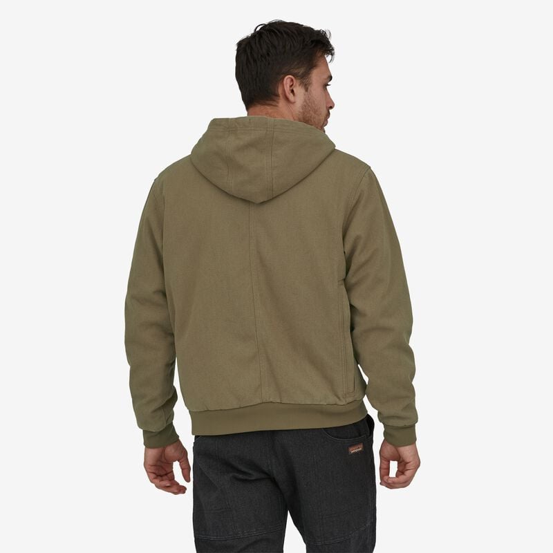 Patagonia Men's Iron Forge Hemp® Canvas Hooded Jacket - Dark Ash