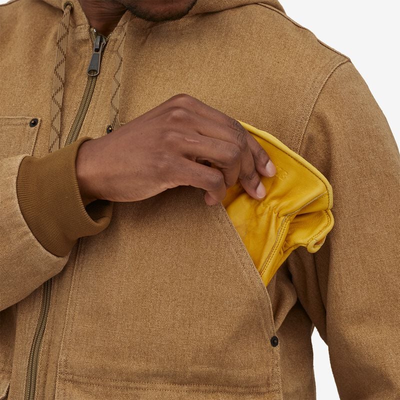 Patagonia Men's Iron Forge Hemp® Canvas Hooded Jacket - Dark Ash