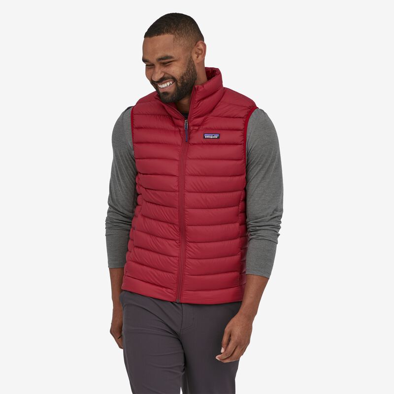 Patagonia Men's Down Sweater Vest - Wax Red