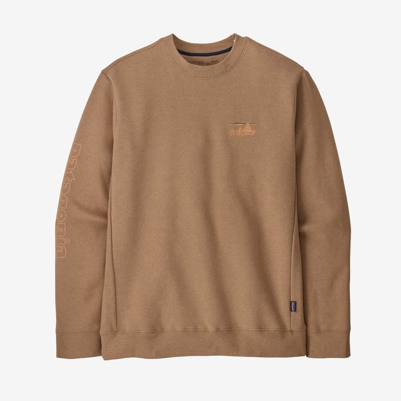 Patagonia 73 Skyline Uprisal Crew Sweatshirt - Nest Brown