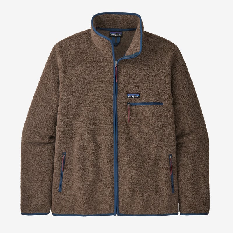 Patagonia Men's Reclaimed Fleece Jacket - Topsoil Brown
