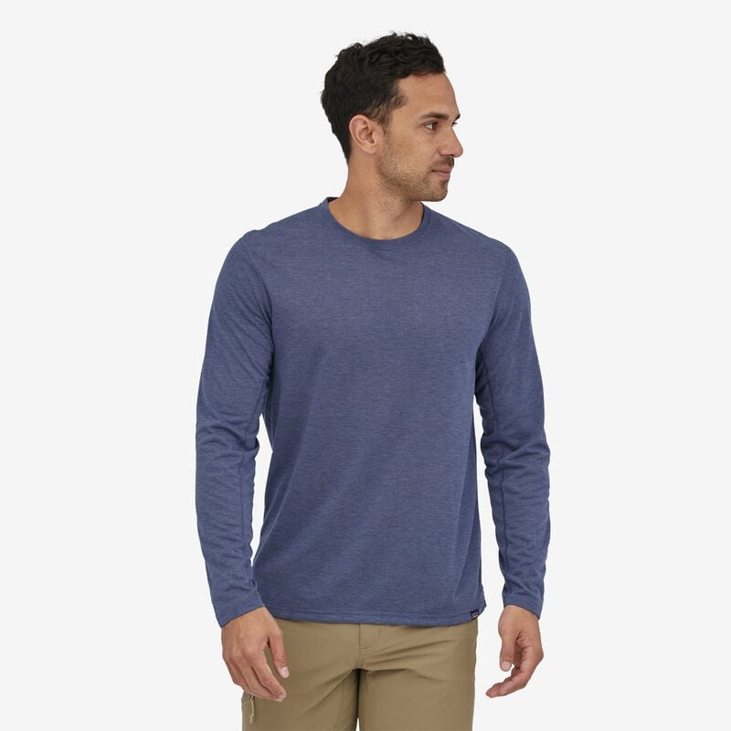 Patagonia Men's Long-Sleeved Capilene® Cool Trail Shirt - Classic Navy