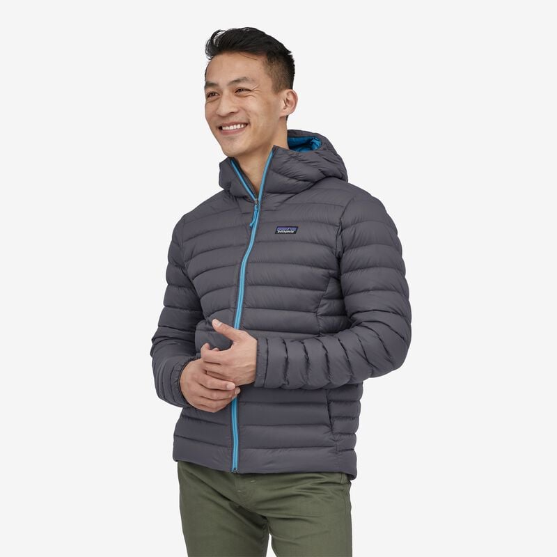 Patagonia Men's Down Sweater Hoody - Forge Grey
