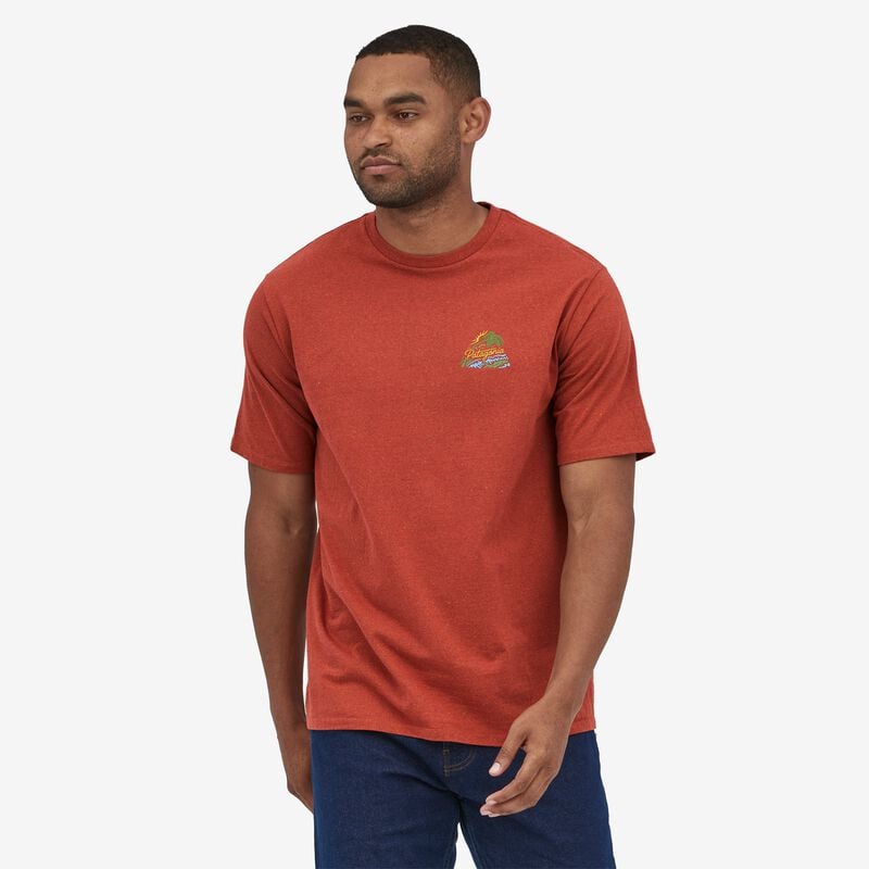 Patagonia Men's Take a Stand Responsibili-Tee® - Bayou Badge: Sisu Brown