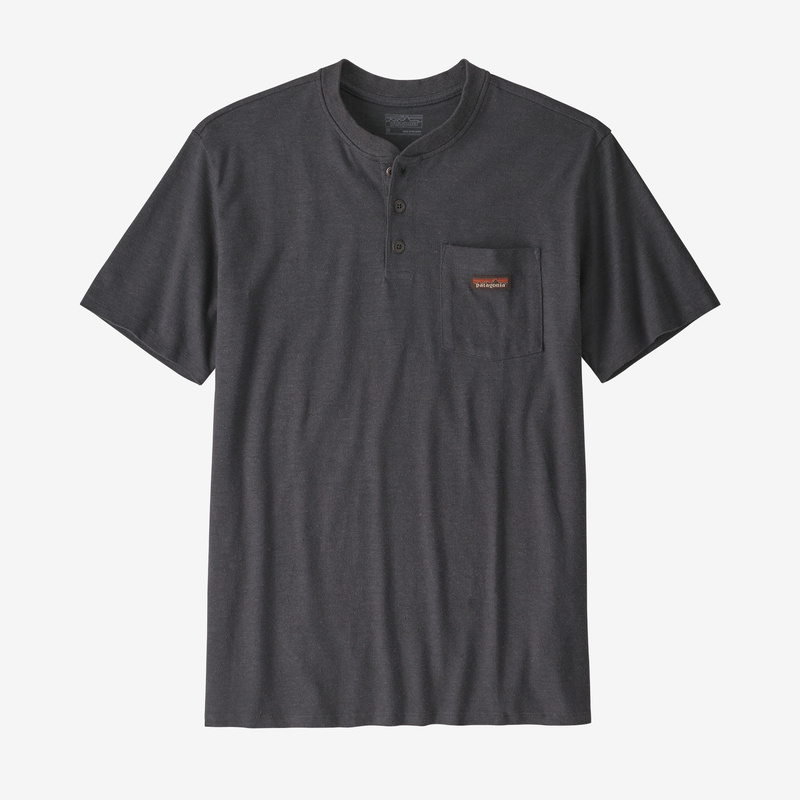 Patagonia Men's Work Henley Pocket Tee - Forge Grey