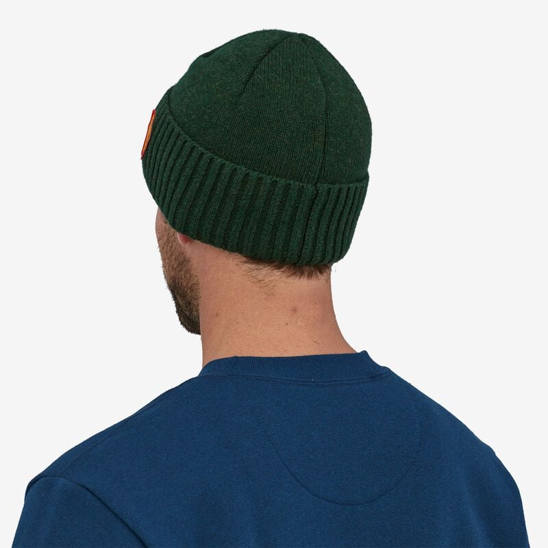 Patagonia Brodeo Beanie - Clean Climb Patch: Pinyon Green