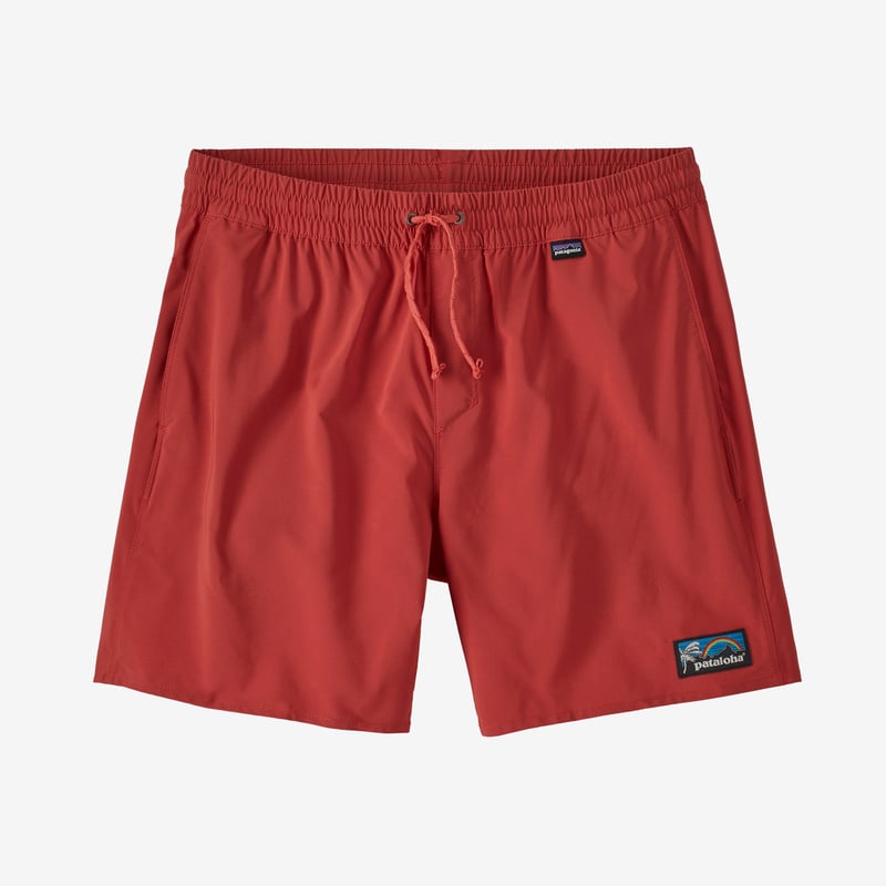 Patagonia Men's Hydropeak Volley Shorts - 16" - Patalokahi Label: Sumac Red