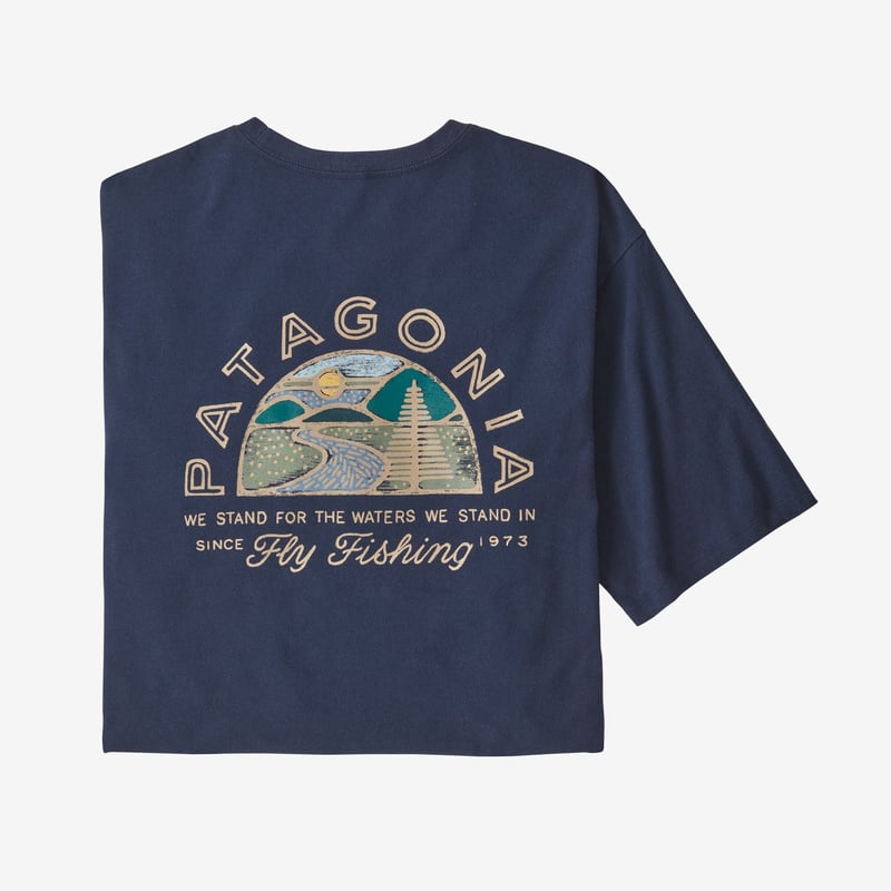 Patagonia Men's Hatch Hour Responsibili-Tee® - New Navy