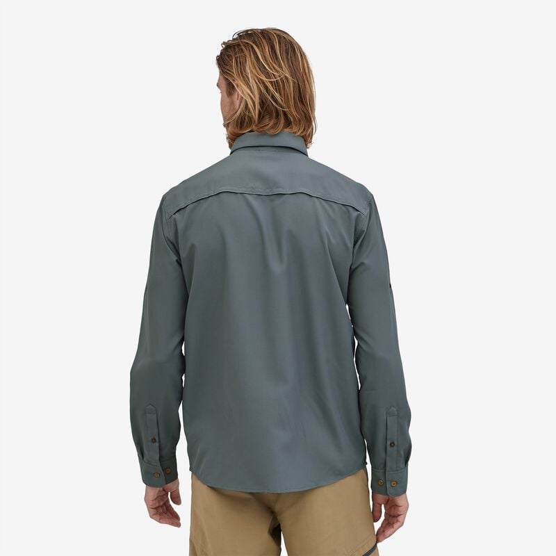 Patagonia Men's Long-Sleeved Sol Patrol® Shirt - Plume Grey