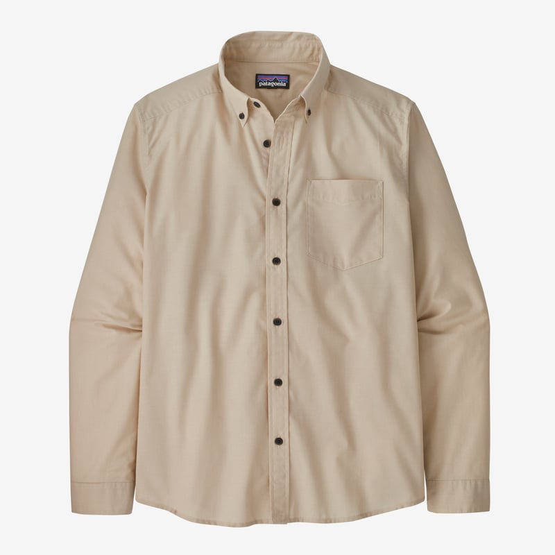 Patagonia Men's Long-Sleeved Daily Shirt - Chambray: Oar Tan
