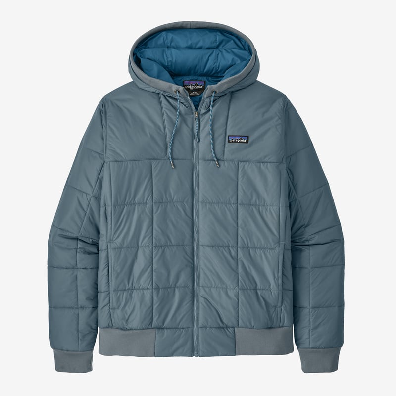 Patagonia Men's Box Quilted Hoody - Plume Grey