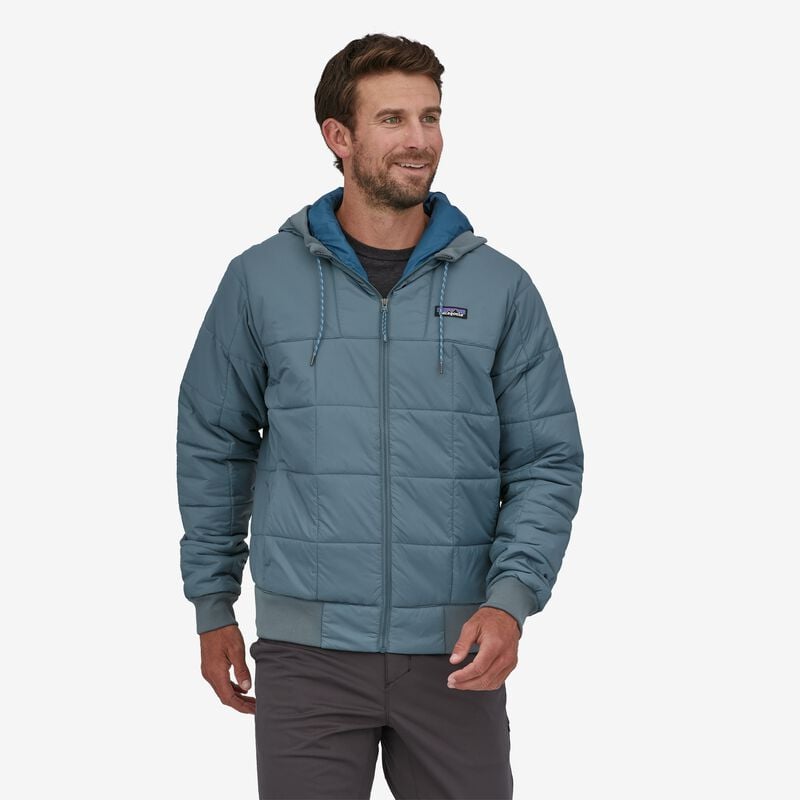Patagonia Men's Box Quilted Hoody - Plume Grey