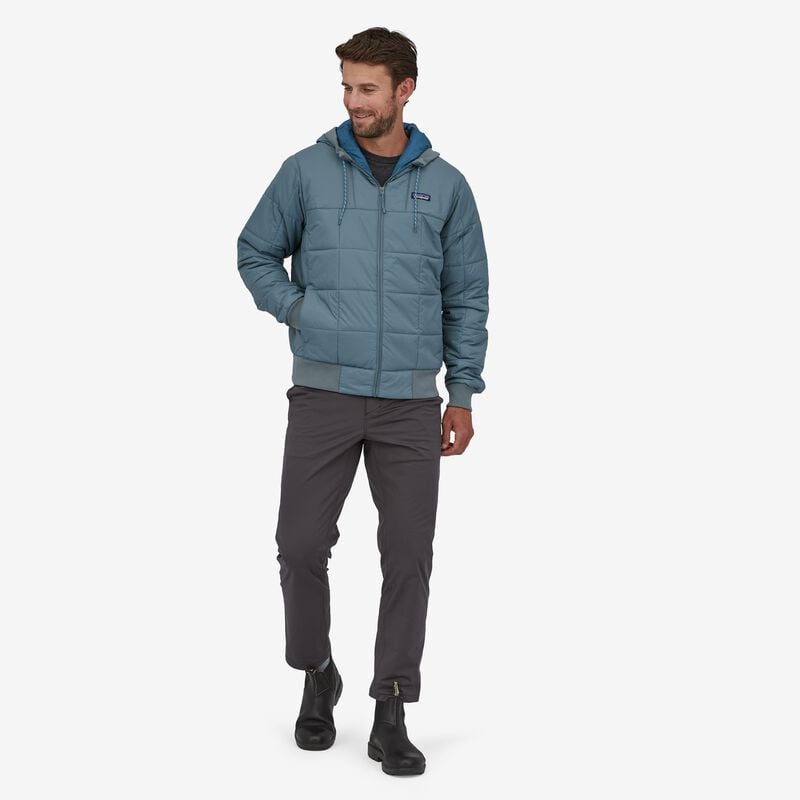 Patagonia Men's Box Quilted Hoody - Plume Grey