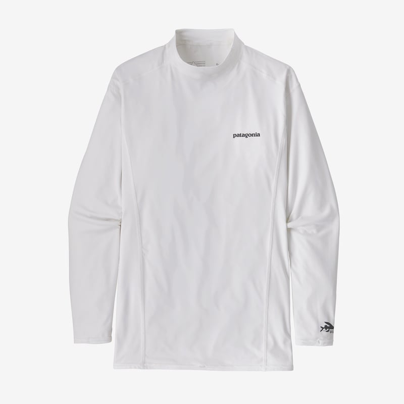 Patagonia Men's Long-Sleeved RØ® Top - White